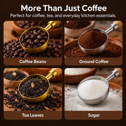 Stainless Steel Round Measuring Spoon