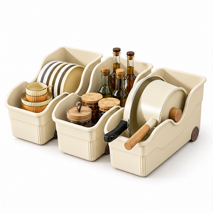 Cookware Storage Organizer Box
